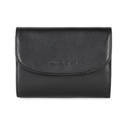 Lancaster - Portefeuille dos à dos - Paris PM - Noir - Cuir de vachette lisse