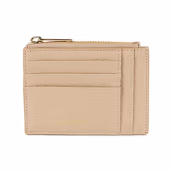 Lancaster - Porte-cartes - Dune - Beige foncé - Cuir de vachette grainé