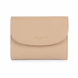 Lancaster - Portefeuille dos à dos - Dune - Beige foncé - Cuir de vachette grainé