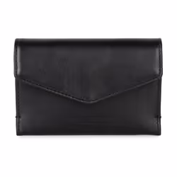 Lancaster - Porte-cartes - Paris PM - Noir - Cuir de vachette lisse