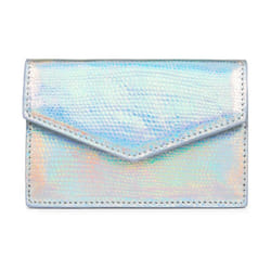 Lancaster - Porte-cartes - Noholita Night - Argent caméléon - Cuir de vachette