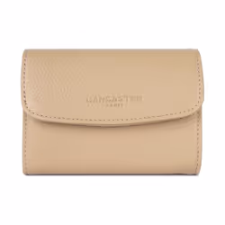 Lancaster - Portefeuille - Foulonné PM - Beige foncé - Cuir de vachette grainé