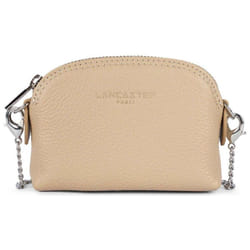 Lancaster - Petit porte-monnaie - Foulonné PM - Beige foncé - Cuir de vachette grainé