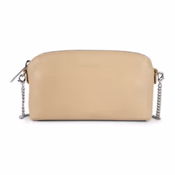 Lancaster - Trousse - Foulonné PM - Beige foncé - Cuir de vachette grainé