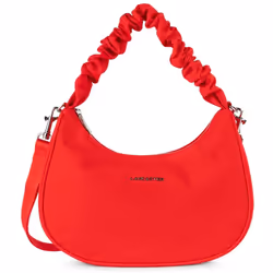 Lancaster - Sac hobo - Basic Chouchou - Rouge - Nylon/Polyamide