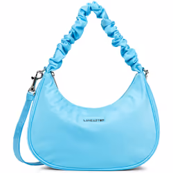 Lancaster - Sac hobo - Basic Chouchou - Bleu atoll - Nylon/Polyamide
