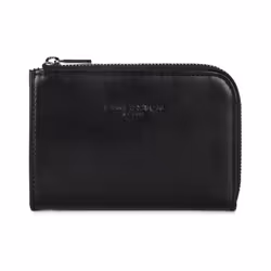 Lancaster - Porte-cartes - Paris PM - Noir - Cuir de vachette finition lisse