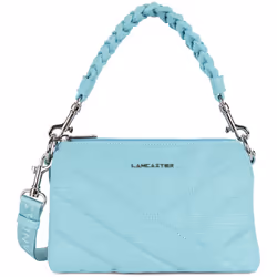 Lancaster - Petit pochette - Canvas Matelassé - Lagon - Toile de coton cirée