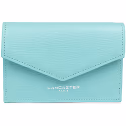Lancaster - Porte-cartes - Sierra PM - Lagon - Refente de cuir de vachette grainé