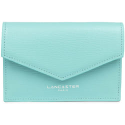 Lancaster - Porte-cartes - Sierra PM - Lagon - Refente de cuir de vachette grainé
