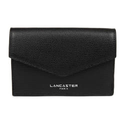 Lancaster - Porte-cartes - Sierra PM - Noir - Refente de cuir de vachette grainé