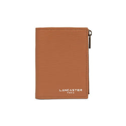 Lancaster - Portefeuille - Sierra PM - Camel - Refente de cuir de vachette grainé