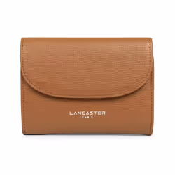 Lancaster - Portefeuille - Sierra PM - Camel - Refente de cuir de vachette grainé