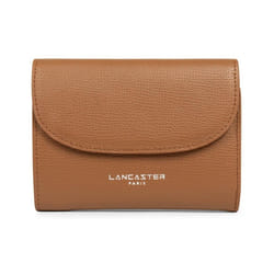 Lancaster - Portefeuille - Sierra PM - Camel - Refente de cuir de vachette grainé