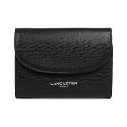 Lancaster - Portefeuille - Sierra PM - Noir - Refente de cuir de vachette grainé