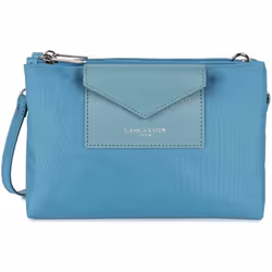 Lancaster - Double pochette - Smart KBA - Bleu cendre - Nylon/Polyamide