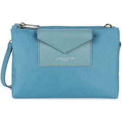 Lancaster - Double pochette - Smart KBA - Bleu cendre - Nylon/Polyamide