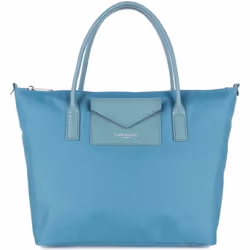 Lancaster - Sac cabas main - Smart KBA - Bleu cendre - Nylon/Polyamide