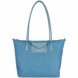 Lancaster - Sac cabas épaule - Smart KBA - Bleu cendre - Nylon/Polyamide