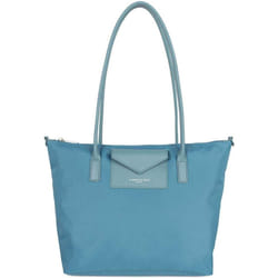 Lancaster - Sac cabas épaule - Smart KBA - Bleu cendre - Nylon/Polyamide