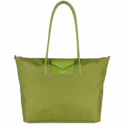 Lancaster - Grand sac cabas épaule - Smart KBA - Pistache - Nylon/Polyamide