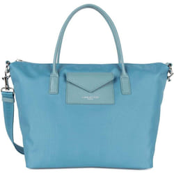 Lancaster - Sac cabas main - Smart KBA - Bleu cendre - Nylon/Polyamide