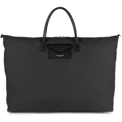 Lancaster - Sac 48h - Storm KBA - Noir - Toile enduite garnie cuir de vachette
