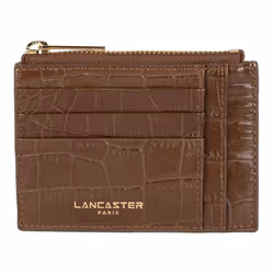 Lancaster - Porte-cartes - Exo - Vison - Cuir de vachette grainé
