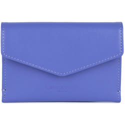 Lancaster - Porte-cartes - Paris PM - Bleuette - Cuir de vachette lisse