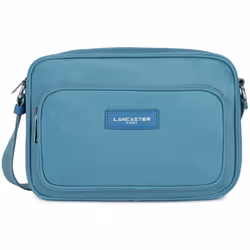 Lancaster - Grand sac trotteur - Basic Vita - Bleu cendre - Nylon/Polyamide