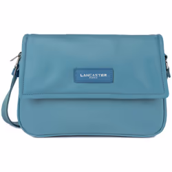 Lancaster - Sac gibecière - Basic Vita - Bleu cendre - Nylon/Polyamide