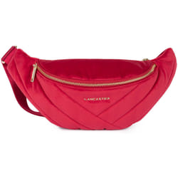 Lancaster - Sac banane - Velvet Matelassé - Rouge - Polyester