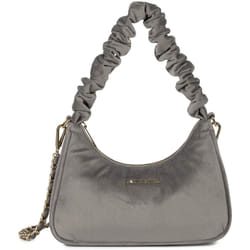 Lancaster - Sac besace - Velvet Chouchou - Gris - Polyester
