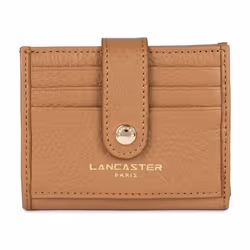 Lancaster - Porte-cartes - Dune - Camel - Cuir de vachette grainé