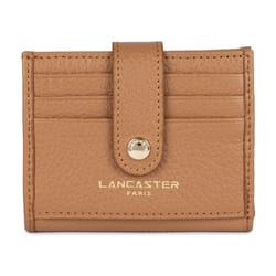 Lancaster - Porte-cartes - Dune - Camel - Cuir de vachette grainé