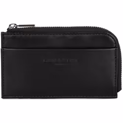 Lancaster - Porte-cartes - Paris PM - Noir - Cuir de vachette lisse