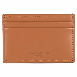 Lancaster - Porte-cartes - Paris PM - Camel - Cuir de vachette lisse