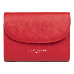 Lancaster - Portefeuille - Sierra PM - Rouge - Refente de cuir de vachette grainé