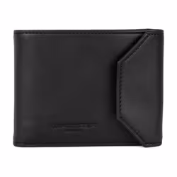 Lancaster - Porte-cartes - Soft Vintage Homme - Noir - Cuir de vachette pleine fleur