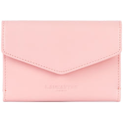 Lancaster - Porte-cartes - Paris PM - Rose fumé - Cuir de vachette lisse