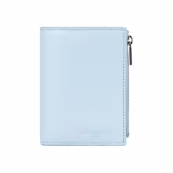 Lancaster - Portefeuille - Paris PM - Bleu fumé - Cuir de vachette lisse