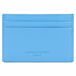 Lancaster - Porte-cartes - Paris PM - Bleu atoll - Cuir de vachette lisse