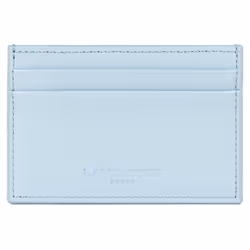 Lancaster - Porte-cartes - Paris PM - Bleu fumé - Cuir de vachette lisse
