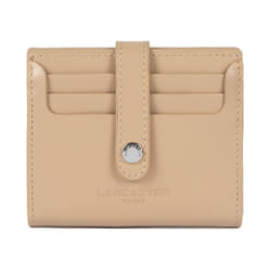 Lancaster - Porte-cartes - Paris PM - Beige foncé - Cuir de vachette lisse