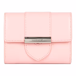 Lancaster - Portefeuille - Paris Ily - Rose fumé - Cuir de vachette lisse