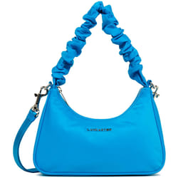 Lancaster - Petit sac besace - Basic Chouchou - Bleu Cyan - Nylon/Polyamide