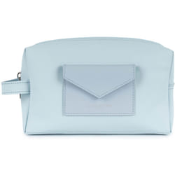 Lancaster - Trousse de voyage - Storm KBA - Bleu fumé - Toile enduite garnie cuir de vachette