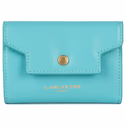 Lancaster - Portefeuille - Donna Grace - Lagon - Cuir de vachette lisse