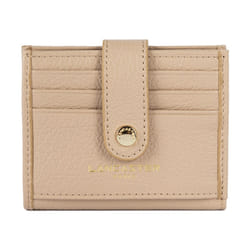 Lancaster - Porte-cartes - Dune - Beige foncé - Cuir de vachette grainé