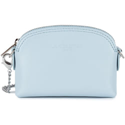 Lancaster - Porte-monnaie - Paris PM - Bleu fumé - Cuir de vachette lisse